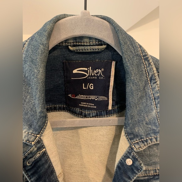 Silver Jeans Jean Vest - Picture 2 of 3